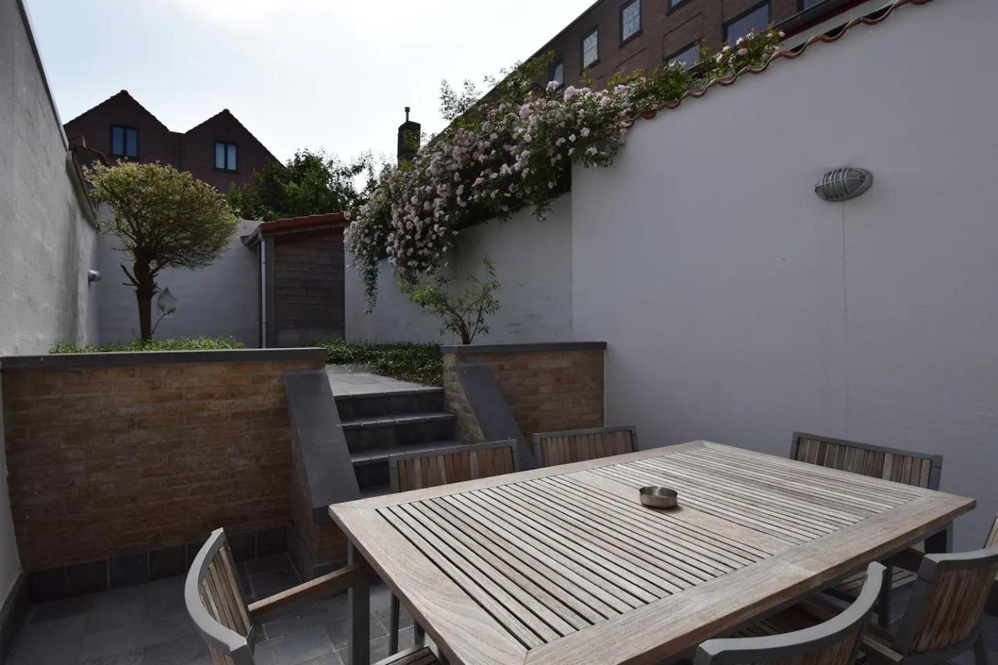 Brugse Charme Huis Met Tuin Aan Het Water 8P Brugge Eksteriør billede