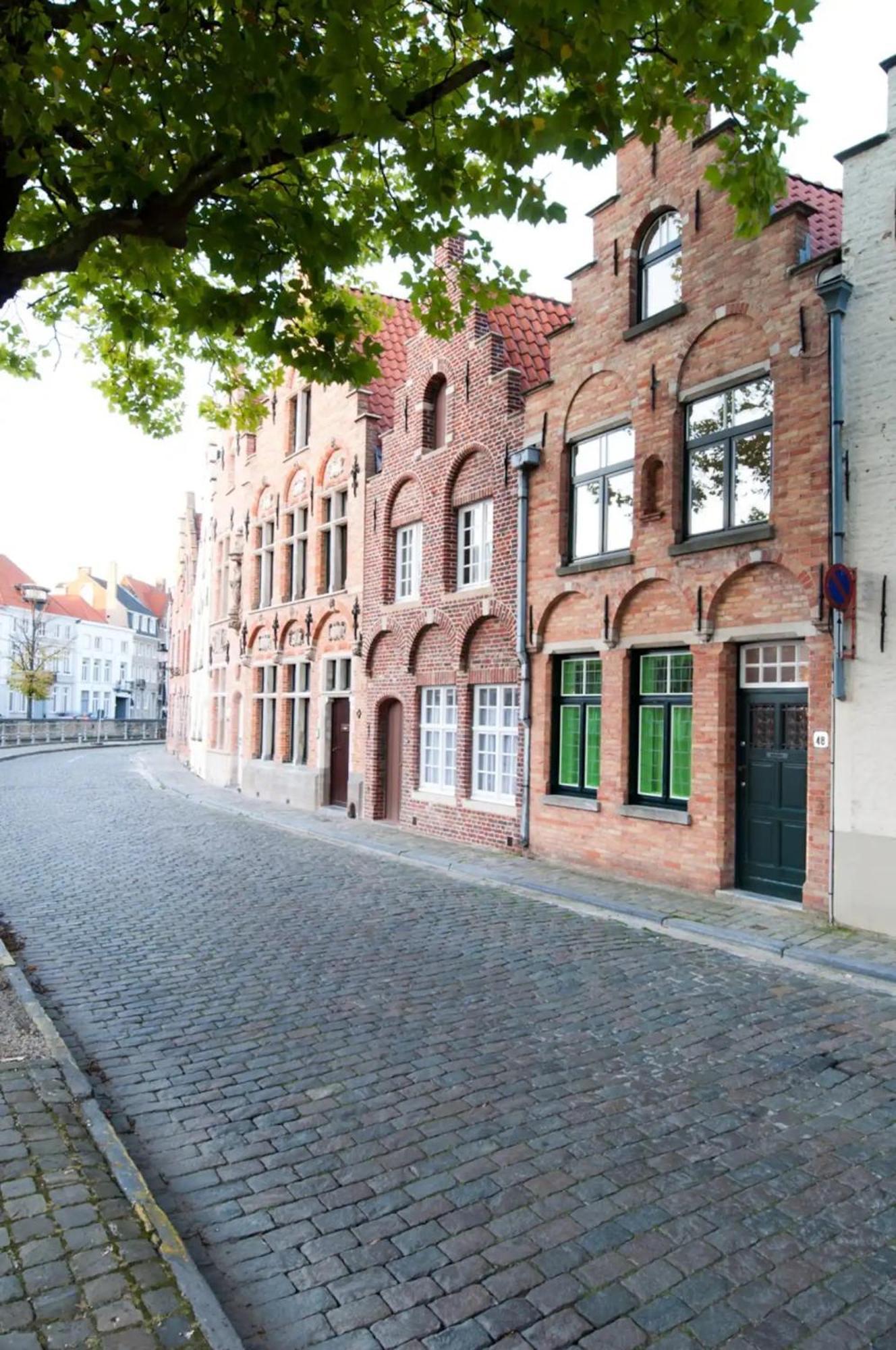 Brugse Charme Huis Met Tuin Aan Het Water 8P Brugge Eksteriør billede