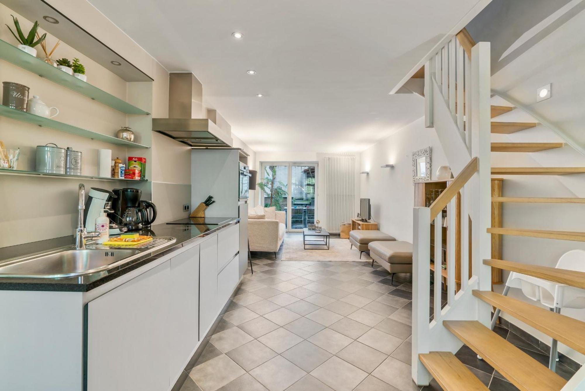 Brugse Charme Huis Met Tuin Aan Het Water 8P Brugge Eksteriør billede